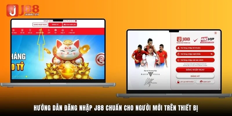 Hướng dẫn đăng nhập J88 chuẩn cho người mới trên thiết bị